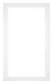 Passe-Partout Photo Frame Size 30x50 cm - Photo Size 25x45 cm - White