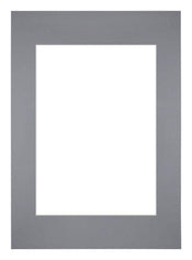 Passe-Partout Photo Frame Size 42x59,4 cm A2 - Photo Size 29,7x42 cm - Gray