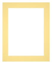 Passe-Partout Photo Frame Size 50x60 cm - Photo Size 40x50 cm - Yellow