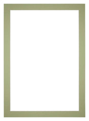 Passe-Partout Photo Frame Size 25x35 cm - Photo Size 18x24 cm - Mint green