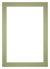 Passe-Partout Photo Frame Size 30x42 cm - Photo Size 20x30 cm - Mint green