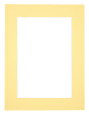 Passe-Partout Photo Frame Size 75x100 cm - Photo Size 60x90 cm - Yellow