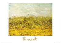 Vincent Van Gogh The Wheat Field Art Print 70x50cm | Yourdecoration.co.uk