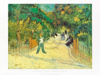Vincent Van Gogh Giardini Publici Art Print 80x60cm | Yourdecoration.co.uk