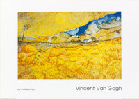 Vincent Van Gogh Il Mietitore Art Print 70x50cm | Yourdecoration.co.uk