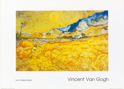 Vincent Van Gogh Il Mietitore Art Print 70x50cm | Yourdecoration.co.uk