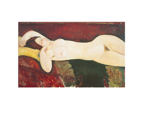 Amadeo Modigliani Grande Nudo Art Print 30x24cm | Yourdecoration.co.uk