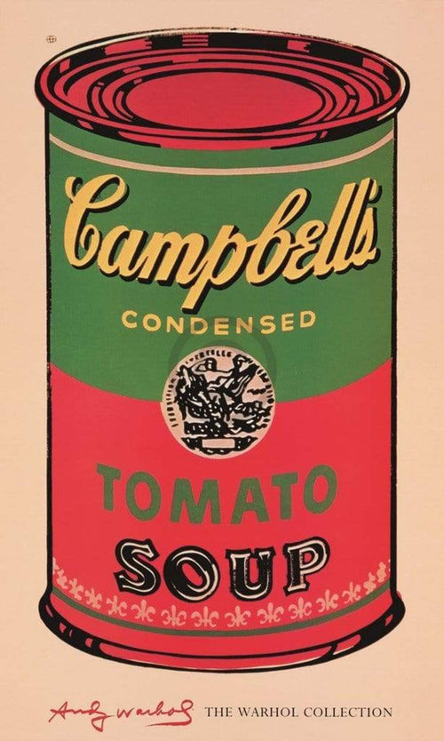 Andy Warhol Campbell's Soup Art Print 60x100cm | Yourdecoration.co.uk