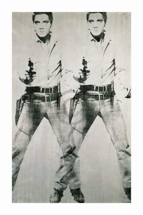 Andy Warhol Elvis 1963 Double Art Print 60x90cm | Yourdecoration.co.uk
