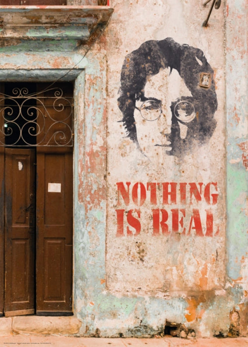 Edition Street Nothing is real Art Print 50x70cm | Yourdecoration.co.uk