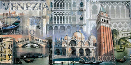 John Clarke Venezia Art Print 100x50cm | Yourdecoration.co.uk
