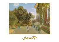 Claude Monet La casa della artista Art Print 70x50cm | Yourdecoration.co.uk