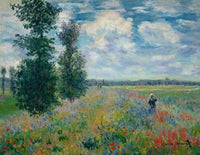 Claude Monet Les Coquelicots Art Print 90x70cm | Yourdecoration.co.uk