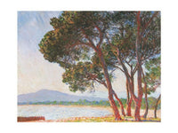 Claude Monet La plage de Juan Les Pins Art Print 80x60cm | Yourdecoration.co.uk