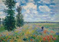 Claude Monet Les Coquelicots Art Print 29.7x21cm | Yourdecoration.co.uk