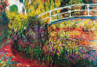 Claude Monet Le Pont Japonais Art Print 100x70cm | Yourdecoration.co.uk