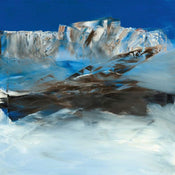 Conny Roßkamp Eislandschaft I Art Print 98x98cm | Yourdecoration.co.uk