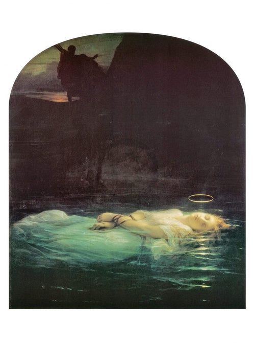 Hippolyte Paul Delaroche The Young Martyr 1855 Art Print 60x80cm | Yourdecoration.co.uk
