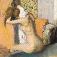 Edgar Degas Frau nach dem Bade Art Print 80x60cm | Yourdecoration.co.uk