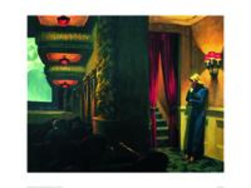 Edward Hopper New York Movie 1939 Art Print 80x60cm | Yourdecoration.co.uk