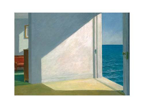 PGM Edward Hopper Rooms by the Sea Art Print 80x60cm | Yourdecoration.co.uk