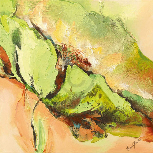 Elena Filatov Mint Spring II Art Print 50x50cm | Yourdecoration.co.uk