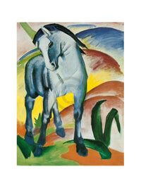 Franz Marc Blaues Pferd I Monaco Art Print 60x80cm | Yourdecoration.co.uk