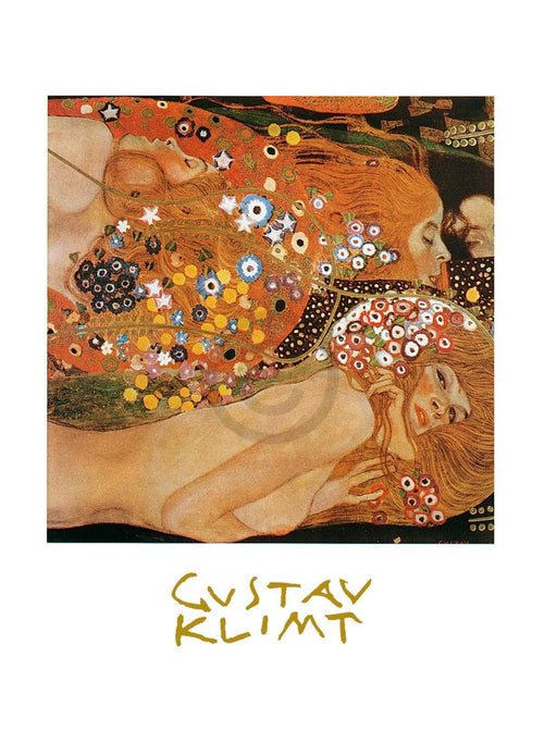 Gustav Klimt Acqua Mossa Art Print 50x70cm | Yourdecoration.co.uk
