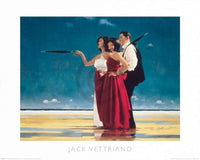 Jack Vettriano The Missing Man I Art Print 50x40cm | Yourdecoration.co.uk