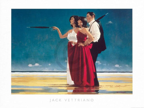 Jack Vettriano The Missing Man I Art Print 80x60cm | Yourdecoration.co.uk