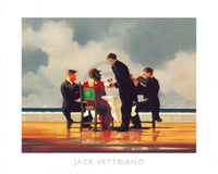 Jack Vettriano Elegy for The Dead Admiral Art Print 50x40cm | Yourdecoration.co.uk
