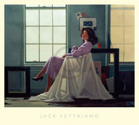 Jack Vettriano Winter Light and Lavender Art Print 76x68cm | Yourdecoration.co.uk