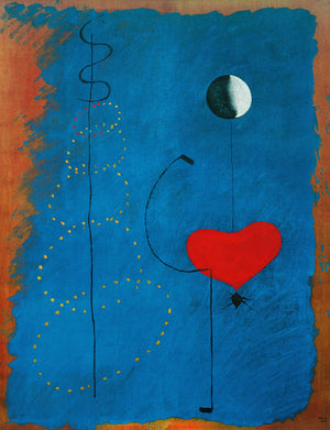 Joan Miro Ballarina II, 1925 Art Print 70x100cm | Yourdecoration.co.uk