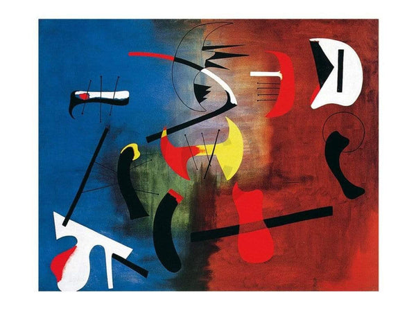 🔥Joan Miro | Vintage 1958 Signed Colorful Print | Mounted