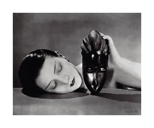 PGM Man Ray Noir et Blanche Art Print 60x50cm | Yourdecoration.co.uk