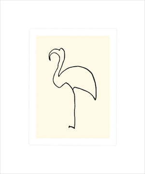 Pablo Picasso Le flamand rose Art Print 50x60cm | Yourdecoration.co.uk