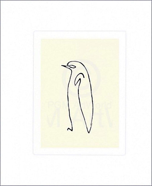 Pablo Picasso Le pingouin Art Print 50x60cm | Yourdecoration.co.uk