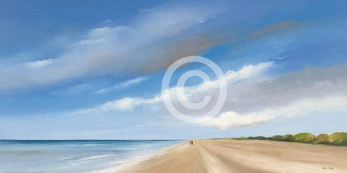 Hans Paus Along the Sea I Art Print 100x50cm | Yourdecoration.co.uk