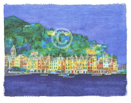 Ralf Westphal Portofino / Ligurien Art Print 90x70cm | Yourdecoration.co.uk