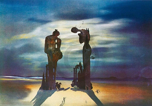 Salvador Dali Reminiscence archeologique Art Print 70x50cm | Yourdecoration.co.uk