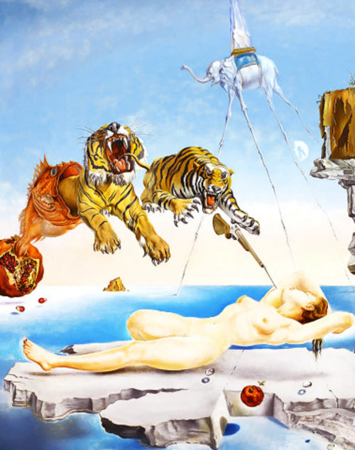 Salvador Dali Une seconde avant l'eveil Art Print 60x80cm | Yourdecoration.co.uk