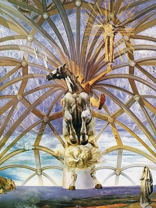 Salvador Dali Santiago el grande Art Print 60x80cm | Yourdecoration.co.uk