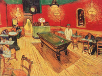Vincent Van Gogh Caffe di notte Art Print 80x60cm | Yourdecoration.co.uk