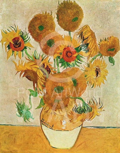 Vincent Van Gogh Sunflowers Art Print 50x70cm | Yourdecoration.co.uk