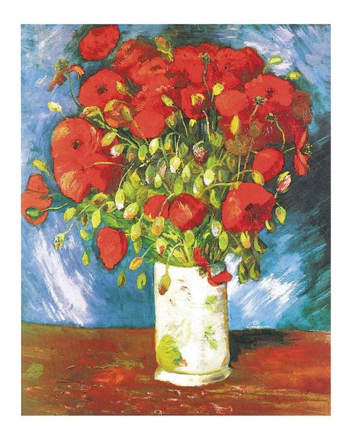 Vincent Van Gogh Poppies Art Print 40x50cm | Yourdecoration.co.uk