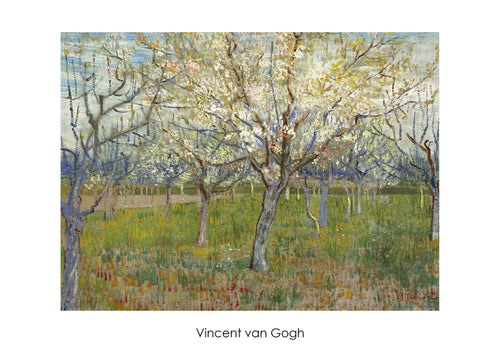 Vincent Van Gogh The Orchard Art Print 70x50cm | Yourdecoration.co.uk