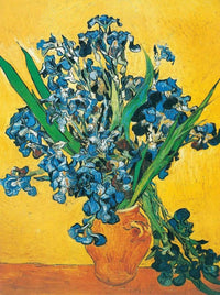 Vincent Van Gogh Les iris Art Print 60x80cm | Yourdecoration.co.uk