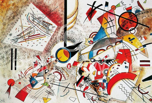 Wassily Kandinsky Sans titre Art Print 100x70cm | Yourdecoration.co.uk