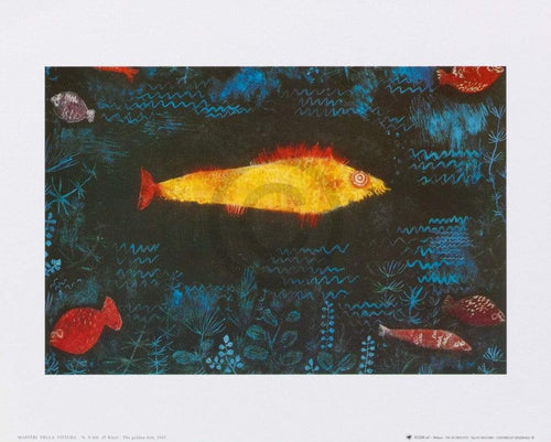 Paul Klee The golden fish, 1925 Art Print 30x24cm | Yourdecoration.co.uk