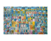 Paul Klee Tempelviertel von Pert, 1928 Art Print 50x40cm | Yourdecoration.co.uk